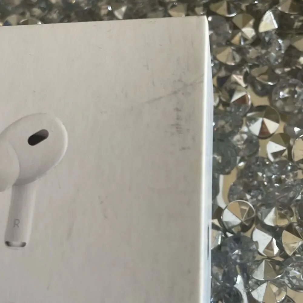 Empty box for apple AirPods Pro (2nd generation) includes 6 replacement earbuds